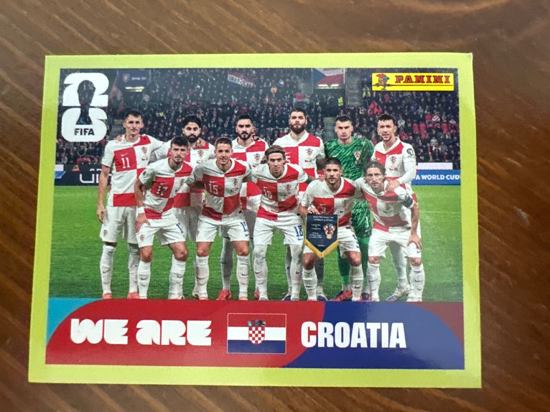 Panini Cartes à collectionner: Panini CRO 13 FIFA World Cup 2026 – Neuf avec emballage d'origine à Würenlos par gtvlady_82