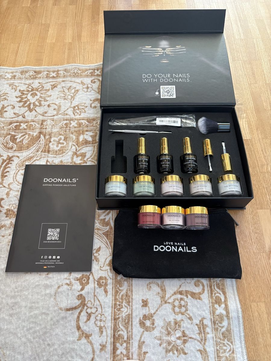 Unghie finte: Doonails Dipping Powder Set mit extra Farben – Nuovo (secondo la descrizione) da Rehetobel venduto da p_h_2rdn
