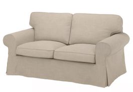 Ikea ektorp sofa 2 seater beige- like new