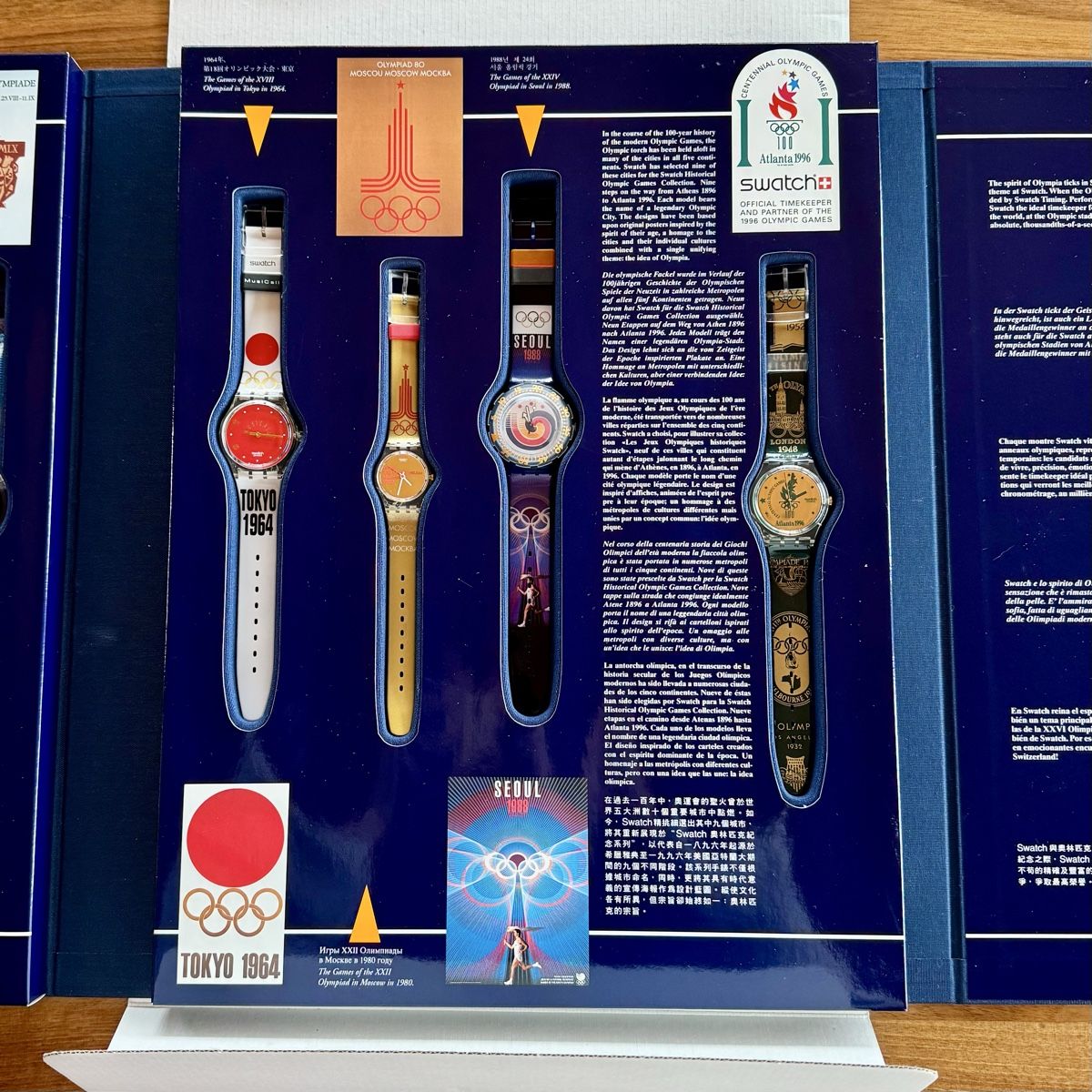 Swatch Orologi: Swatch Olympic Games Collection - Limited Edition - Collecti – Nuovo (secondo la descrizione) da Arzier-Le Muids venduto da Avanna 4