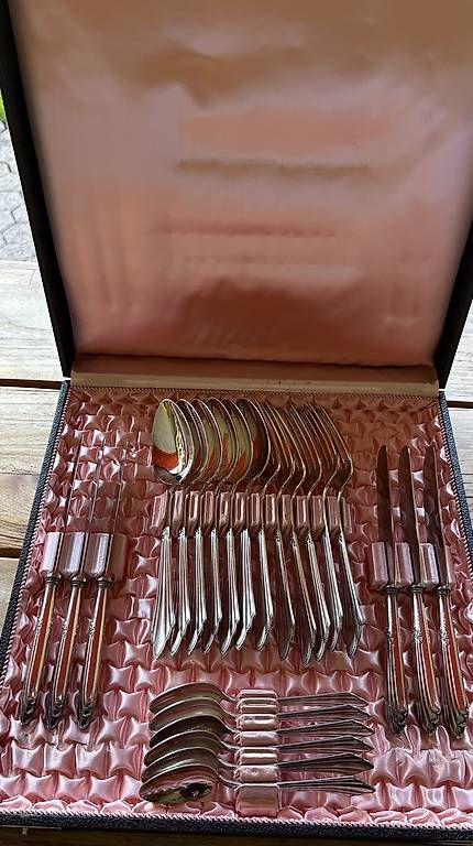 Set di posate: WMF Silberbesteck   24-teilig  – Nuovo e nell'imballaggio originale da Zollikofen venduto da starlight031