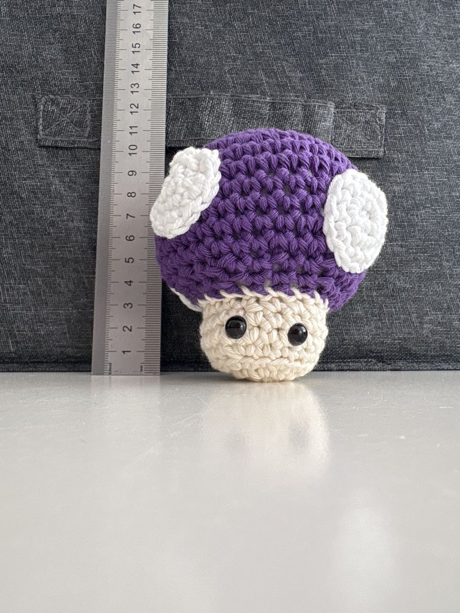 Giocattoli: Handmade crochet Super Mario Toadstool Mushroom – Nuovo e nell'imballaggio originale da Kerzers venduto da jas_c692