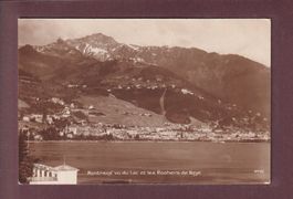 MONTREUX et Rochers de Naye - 1921