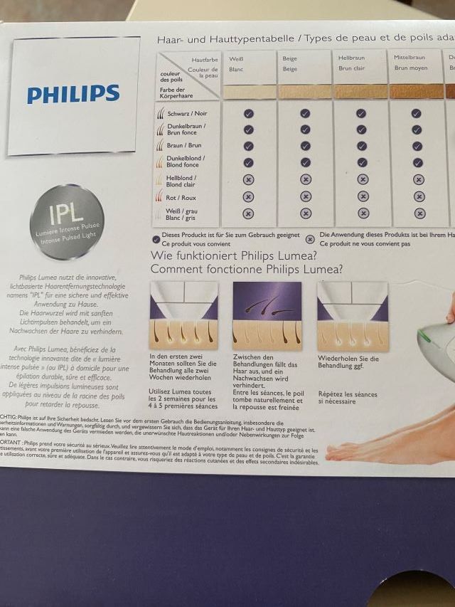 Philips Epilatori: Lumea Precision Plus IPL Haarentfernungssystem, ungebraucht. – Nuovo (secondo la descrizione) da Diessenhofen venduto da Albin00 6