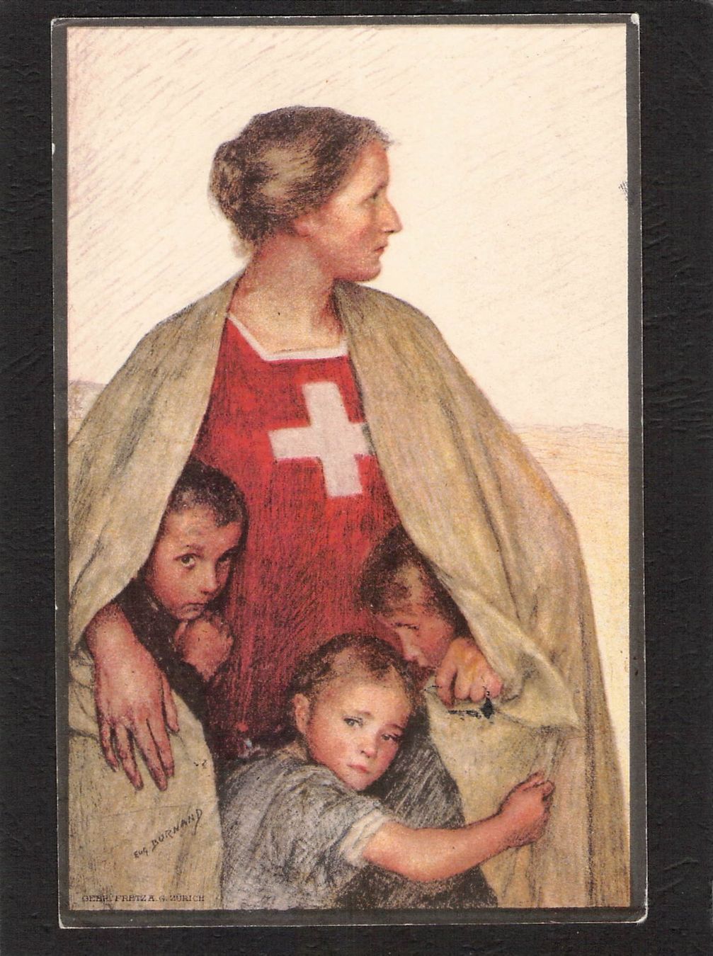 Alle Briefmarken: Bundesfeier 1917 , Nr. 16 Entwertet – Gebraucht aus Reichenburg von Pipo-67 1