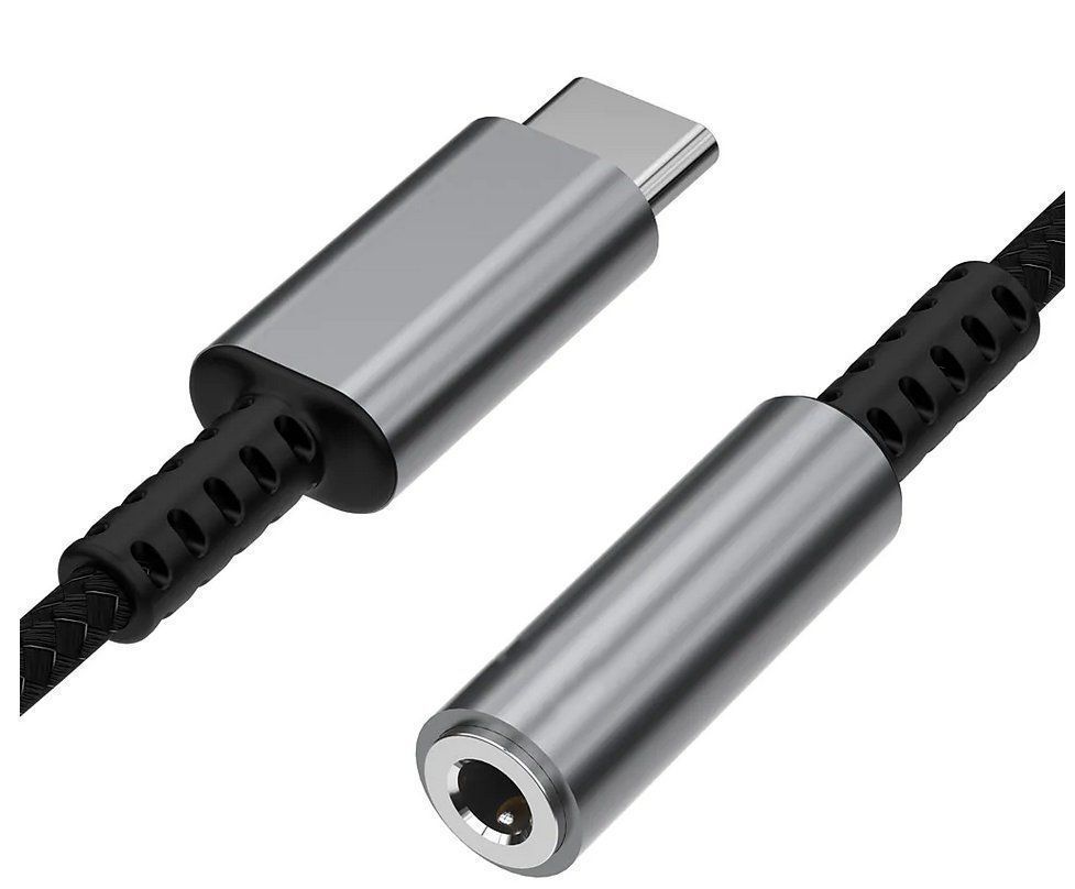Unità & Adattatore: USB Type-C zu 3.5mm Audio AUX Kopfhörer Adapter mit DAC-Chip – Nuovo e nell'imballaggio originale da Bronschhofen venduto da Tvboss0 1