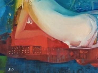 Gemälde: Im Stil von Marc Chagall – Neu und originalverpackt aus Udligenswil von beewhisperer 6