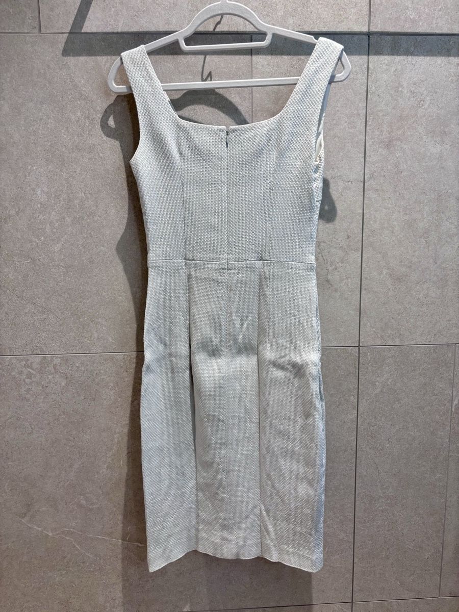 Kleider: Reiss Kleid, off-white/hellgrau, Grösse 38 – Neu (gemäss Beschreibung) aus Zollikon von pitpat02 1