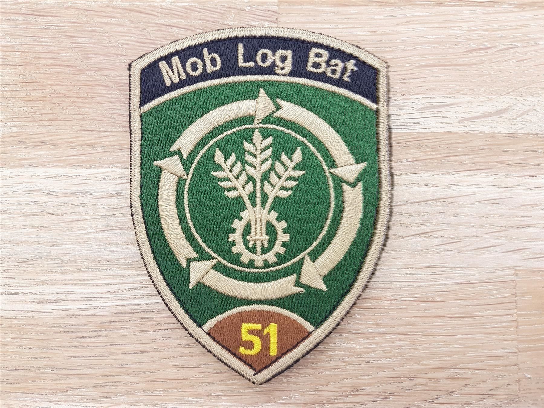 Placchette & Badge: Badge Mob Log Bat 51 braun – Usato da Erlinsbach venduto da S700