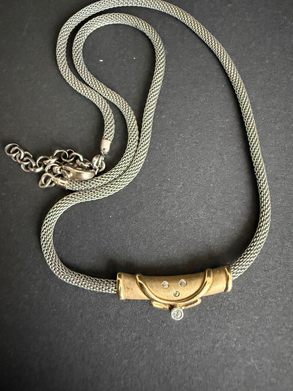 Ketten: Kette mit 375, 9K Gold Anhänger – Gebraucht aus Spiegel b. Bern von Rogger72 1