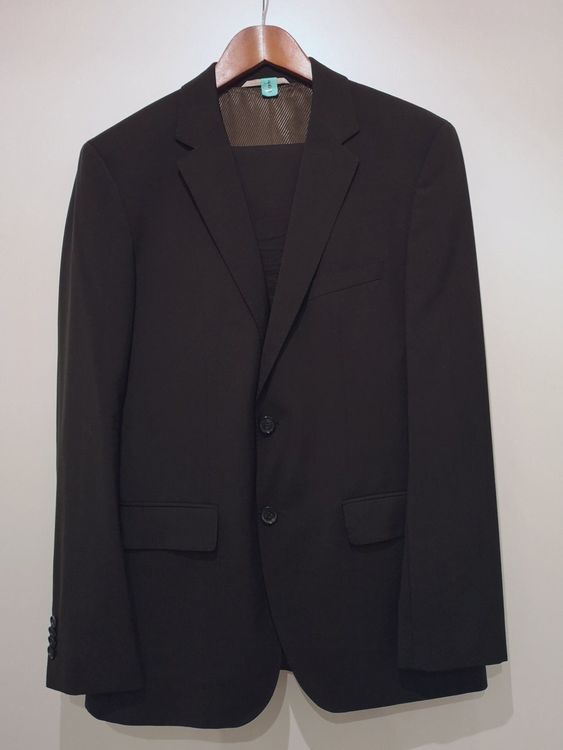 Hugo Boss Anzug schwarz Gr. 48 modern | Kaufen auf Ricardo