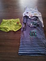 Unterwäsche Unterhemd Boxershort 110/116 Jungen