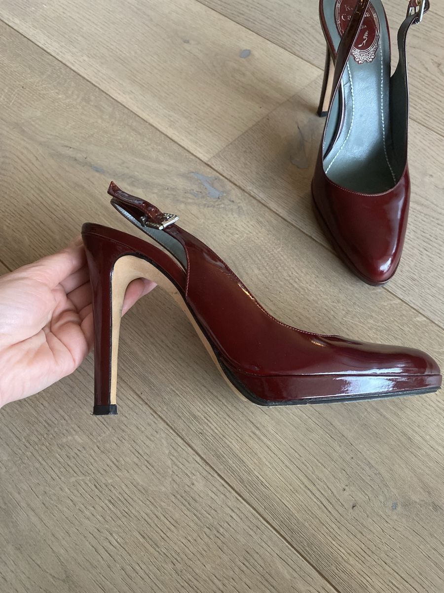 René Caovilla Scarpe da donna: Rene Caovilla Burgundy Pumps EU 38,5 – Usato da Wallisellen venduto da laz_9wsc 2