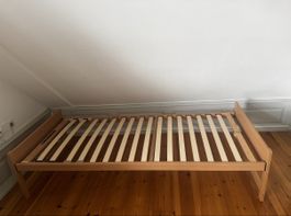Hasena Bed Slatted Base Swiss Made Wood Good Condition