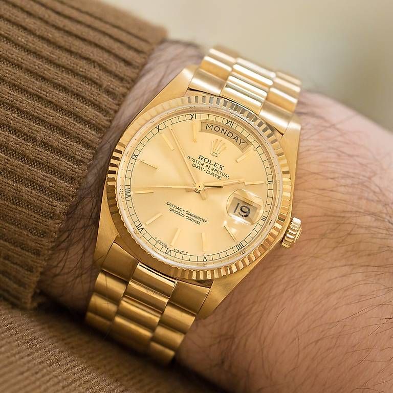 Orologi: Rolex Day Date, ref. 18038, circa 1981 – Usato da Lausanne venduto da inf_dft9 2