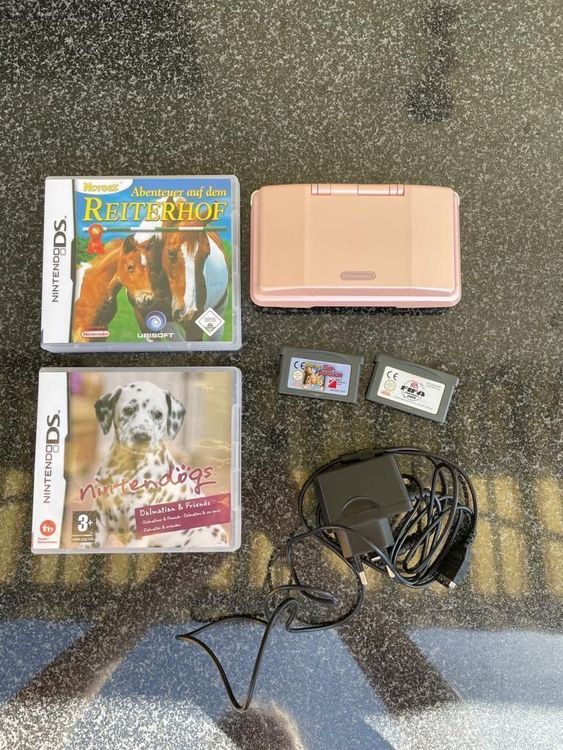 Nintendo DS rosa mit Spiele,Gameboy,Fr.1 (Gebraucht) in für CHF 41 ...