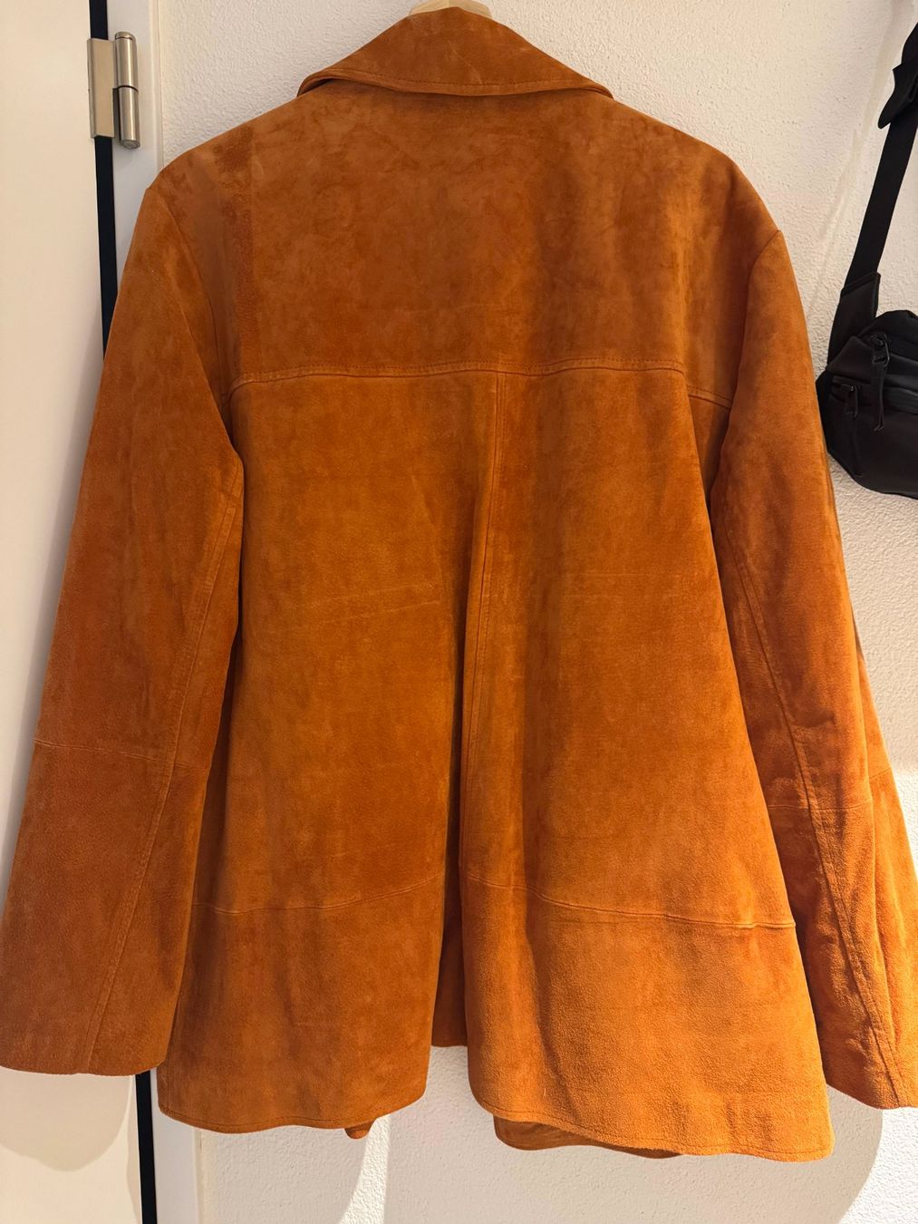 Zara Vestes: 100% leather suede jacket - burnt orange – Neuf (Voir description) à Zürich par ped_8gnn 3