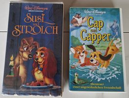 VHS Disney Susi & Strolch & Cap & Capper