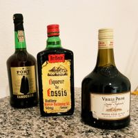Port fine ruby+ Vieille Prune+ Casis Liqueur