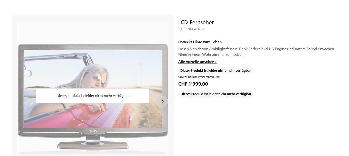 Philips Televisori: Philips 37" Ambilight Full HD TV – Usato da Düdingen venduto da Damien123456789 7