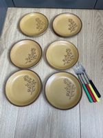 Fondueteller und Gabeln