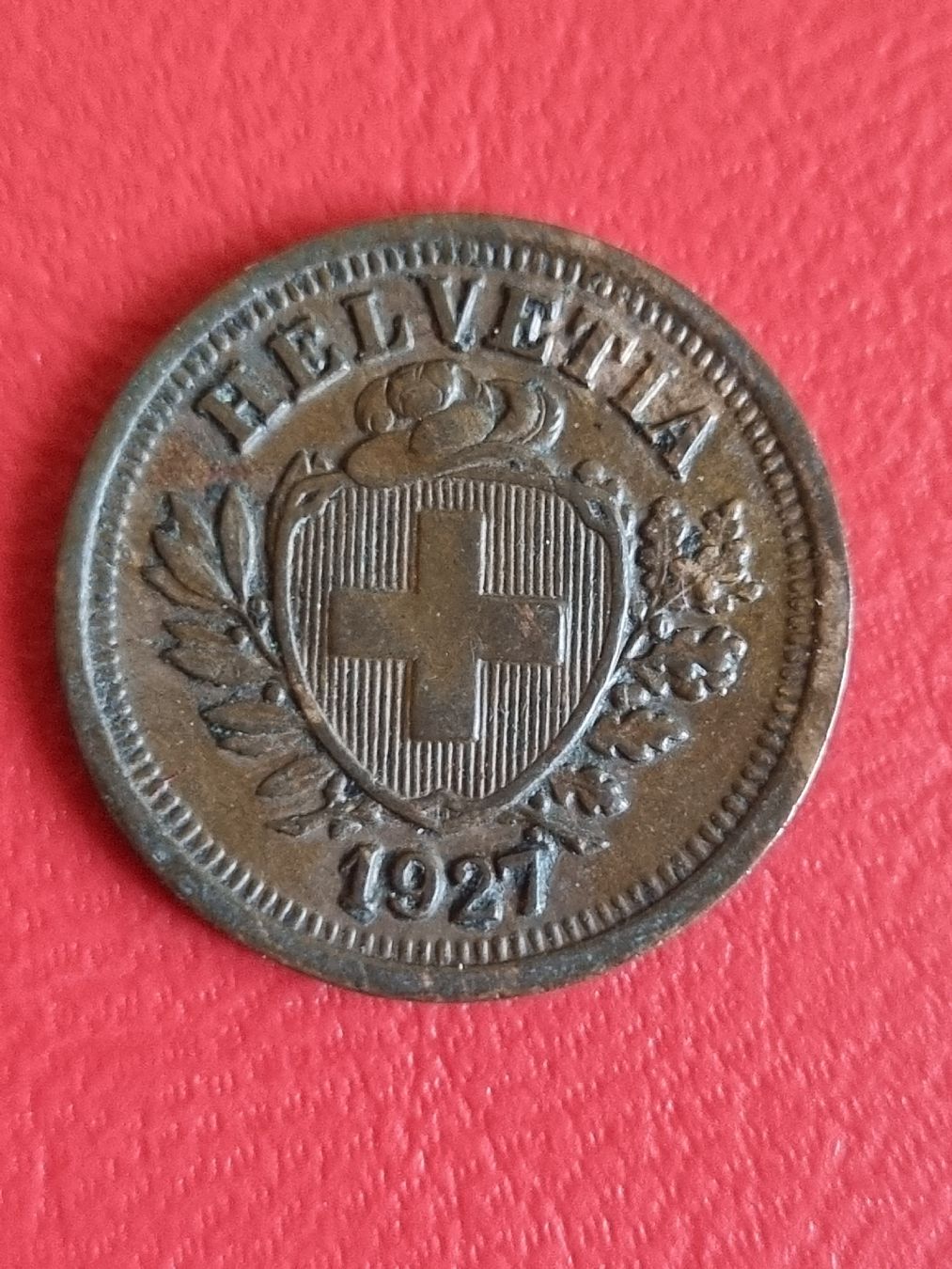 Tutti le monete: 1 RAPPEN SCHWEIZ - JAHR 1927 – Usato da Heimenschwand venduto da rog_p7h9