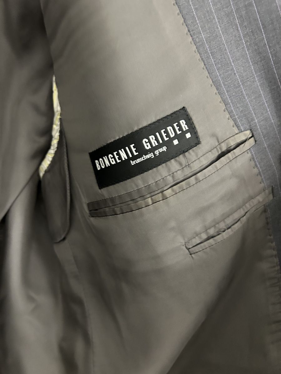 Completi: Corneliani Herren Anzug gestreift grau Grösse 56 – Usato da Bülach venduto da INO_ 5