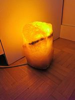 Salzkristalllampe