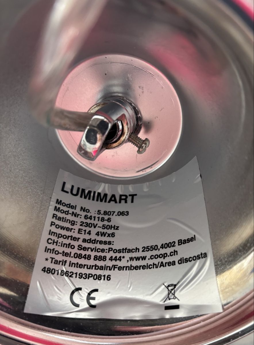 Lampadari & plafoniere: Kronleuchter 6-armig – Usato da Bözberg venduto da Fema01 3