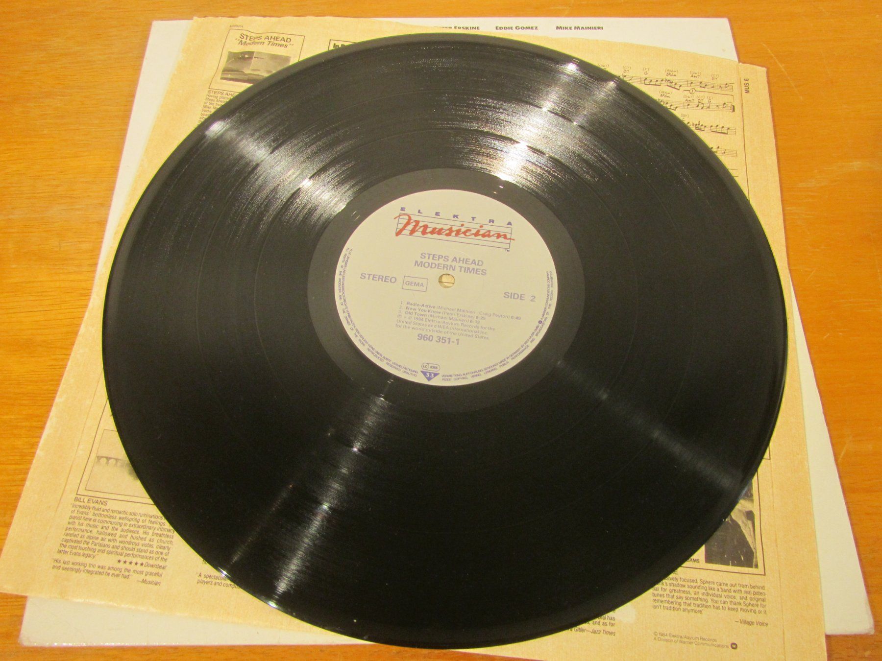 Dischi in vinile: STEPS AHEAD:  Modern Times – Usato da Seengen venduto da mikelele 3