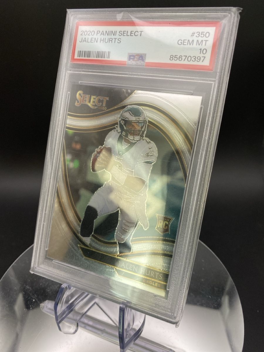Panini Sammelbilder & Trading cards: 2020 Panini Select Jalen Hurts RC PSA 10 – Neu und originalverpackt aus Deitingen von _mark_ 1