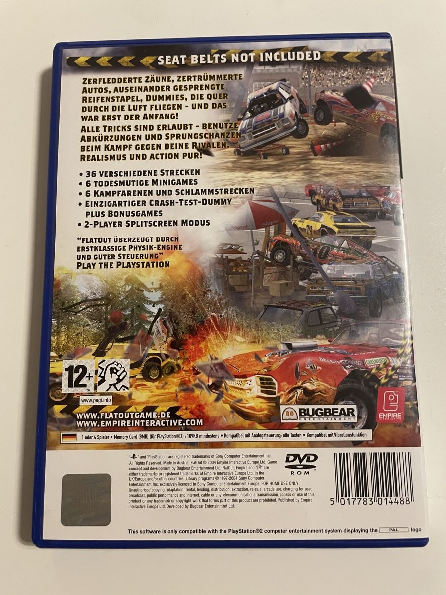 Sony Spiele: Flat out / PS2 – Gebraucht aus Zürich von Bomboo 1