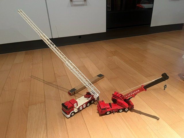 Giocattoli: Spielzeug Metall-Modelle "Feuerwehr" – Usato da Stans venduto da Schneemann09 2
