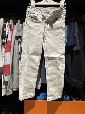 H&M Jungen Jeans Gr 116 grau