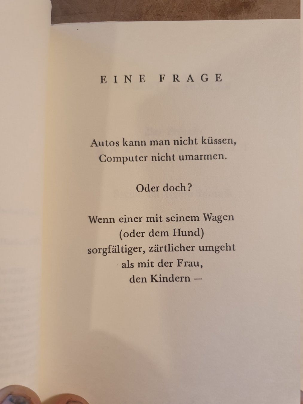Bücher: Das Prinzip Zärtlichkeit August E. Hohler Heuwinkel – Gebraucht aus Zürich von loosebone 1