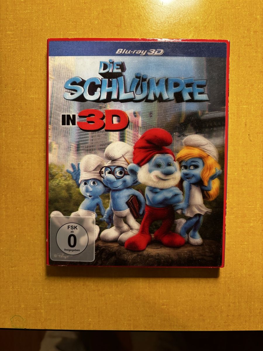 Tutti i DVDs: Die Schlümpfe in 3D - Blu-ray – Usato da Brugg AG venduto da corkycanada 1