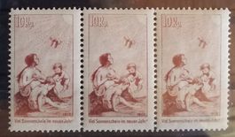 3914D) JI, Pro  Juventute Vorläufer 3-Streifen, postfrisch