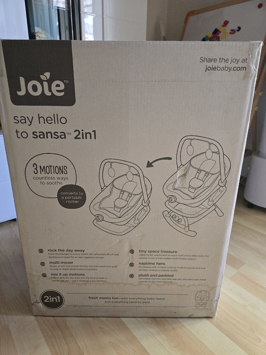 Joie Altre altalene da giardino: Joie Sansa 2in1 Babyschaukel – Nuovo (secondo la descrizione) da Ehrendingen venduto da AttilaL. 1