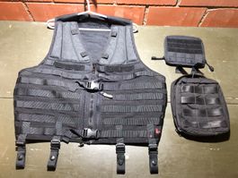 Polizei Einsatzweste Molle System Kapo Police Armee Militär