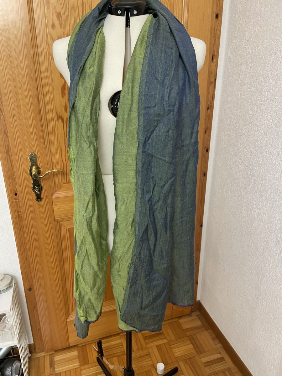Foulard & Sciarpe: schimmernder Schal zweifarbig – Usato da Dittingen venduto da nje_9nlt 1