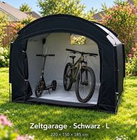 Zeltgarage für Mountainbike, Trottinett & Gartenzubehör