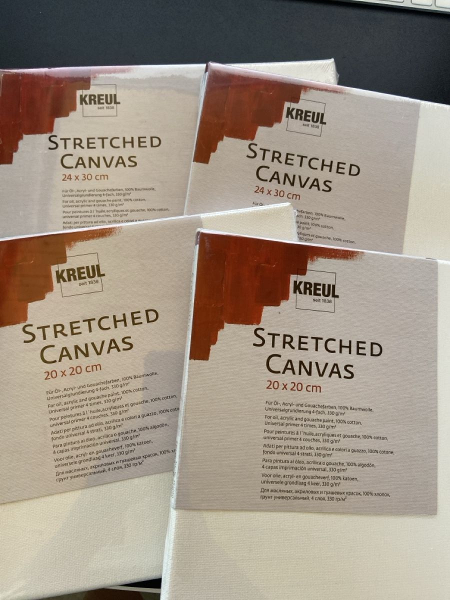 Tableaux: Kreul Strechted Canvas – Neuf avec emballage d'origine à Liestal par MiMue86