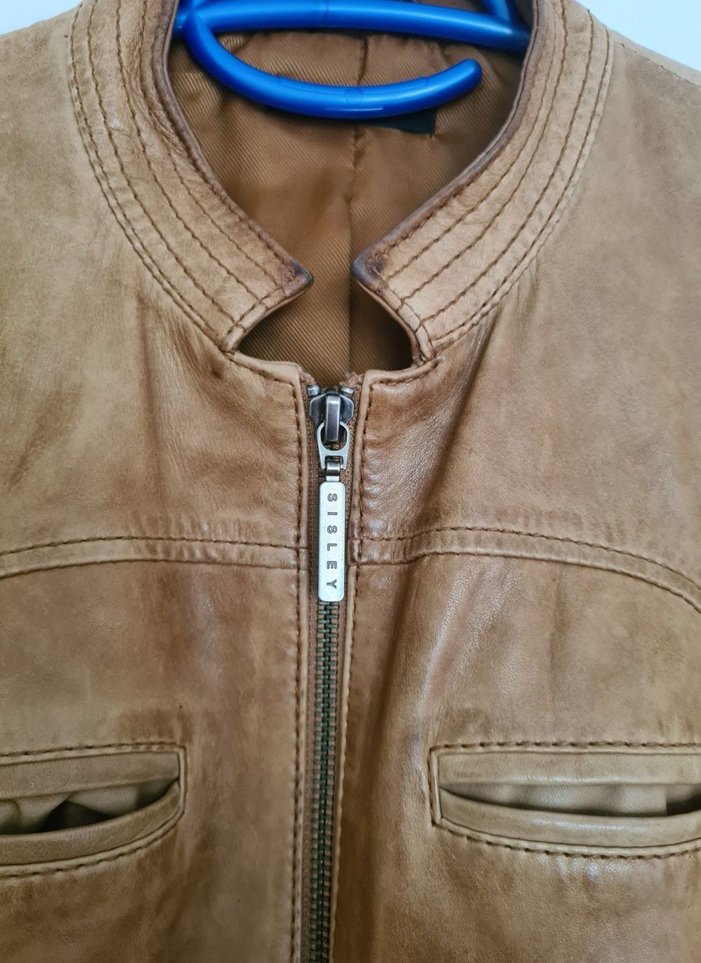 Sisley Giacche: Sisley veste en cuir T36 – Usato da Thônex venduto da AneleManele 2