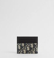 Dior Kartenetui  Oblique Jacquard  Neuwertiger Zustand