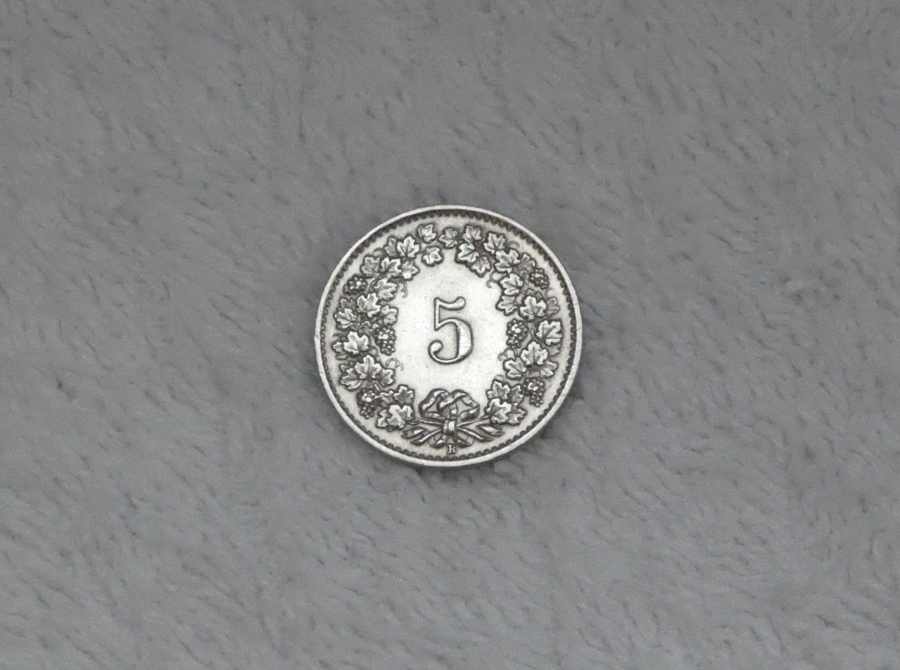 Tutti le monete: 5 centimes/Rappen 1927 – Usato da Nyon venduto da Ilmi09 1