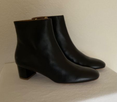 Mansur Gavriel : bottines noires en cuir - pointure 40