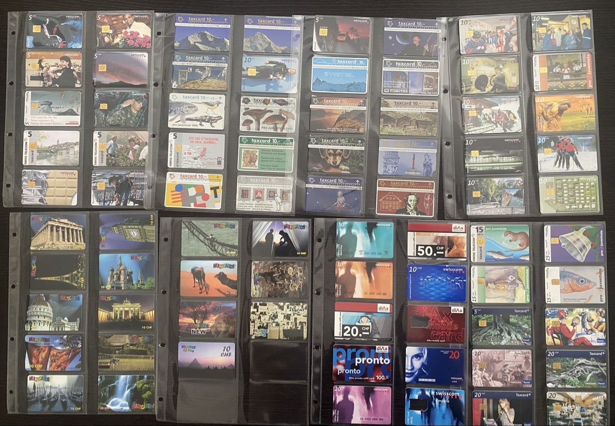 Schede telefoniche: Lot cartes téléphonique  – Usato da Lausanne venduto da babacard10 4