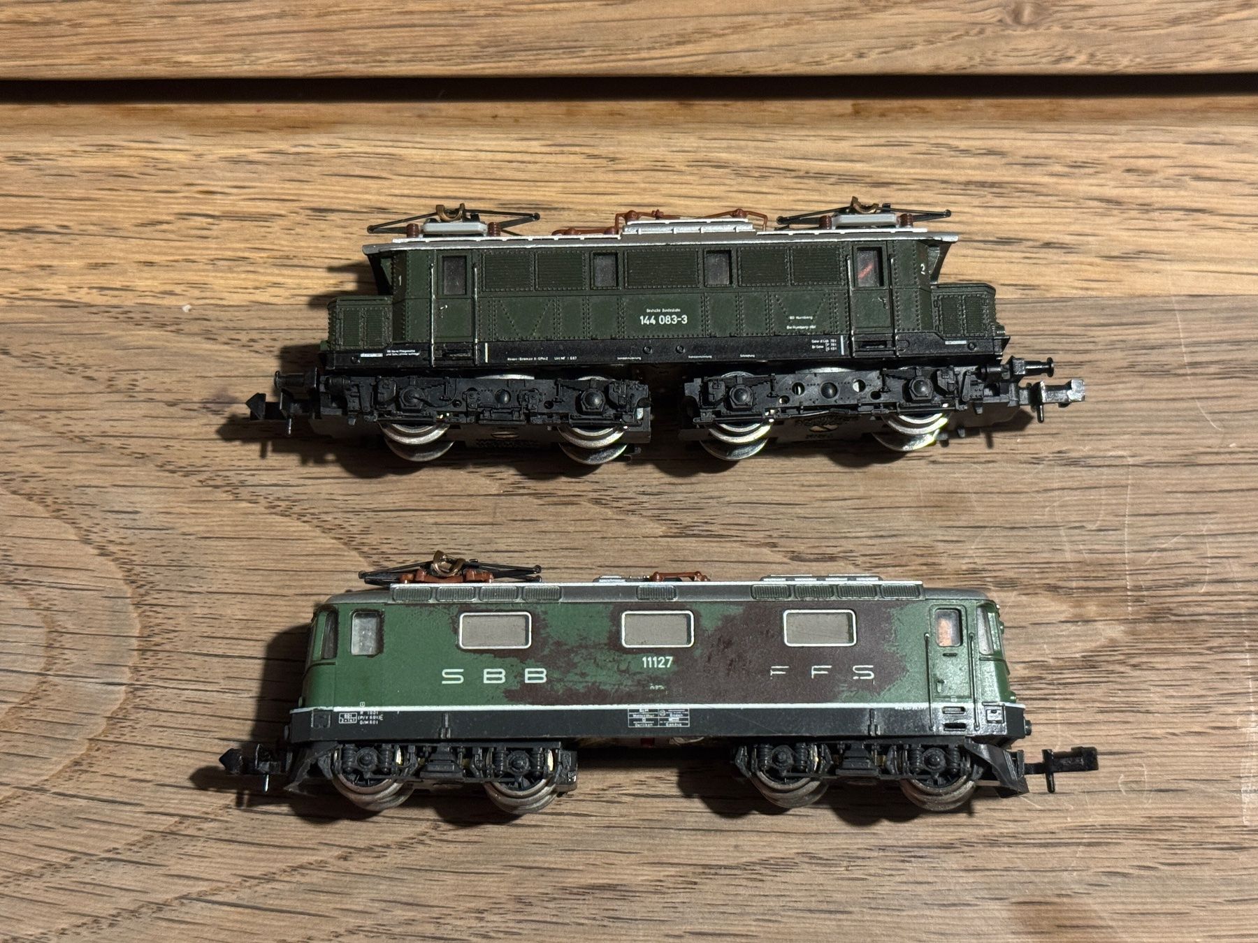 Trix Modellini di ferrovie: Minitrix + Diverse Spur N Loks und Wagen – Usato da Seon venduto da Klammer99 3