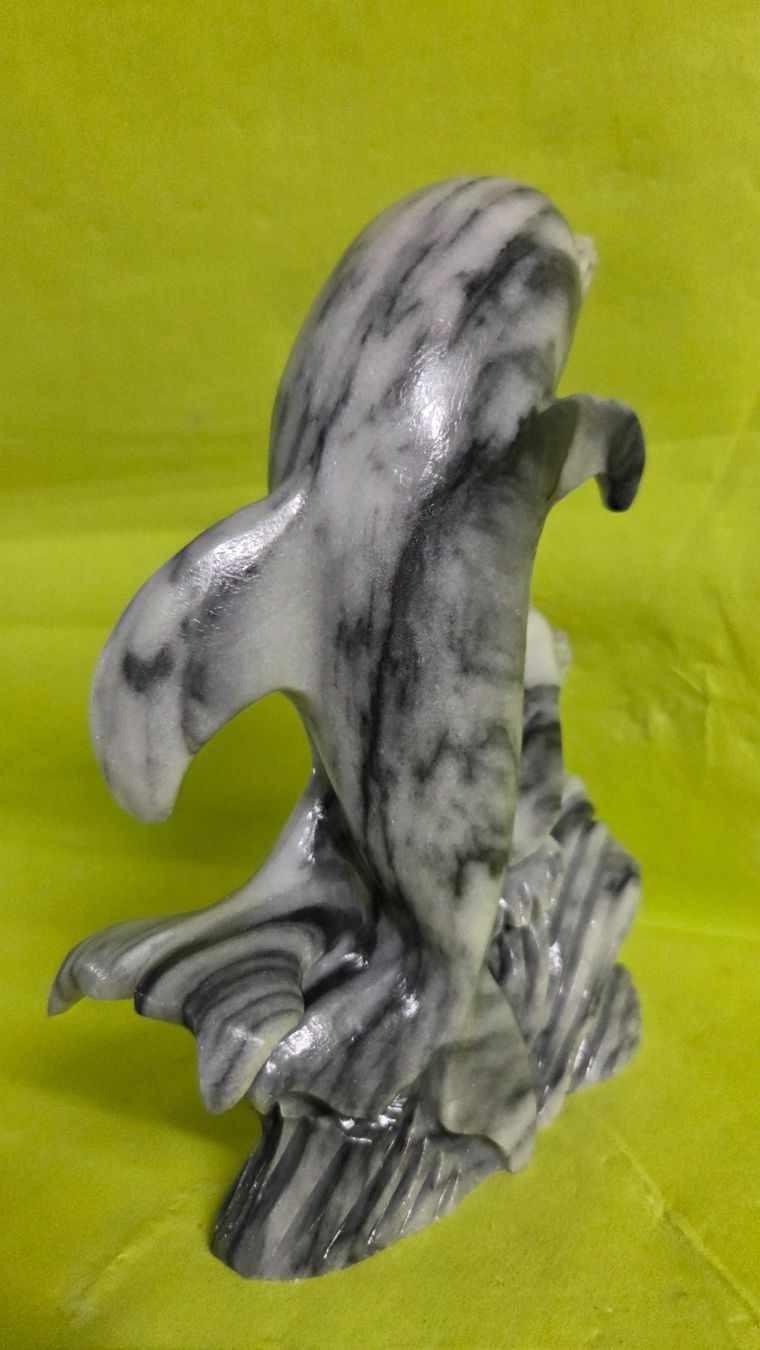 Sculture & Statue: Delfine 20cm aus Marmor – Nuovo (secondo la descrizione) da Roggliswil venduto da Mabelco 3