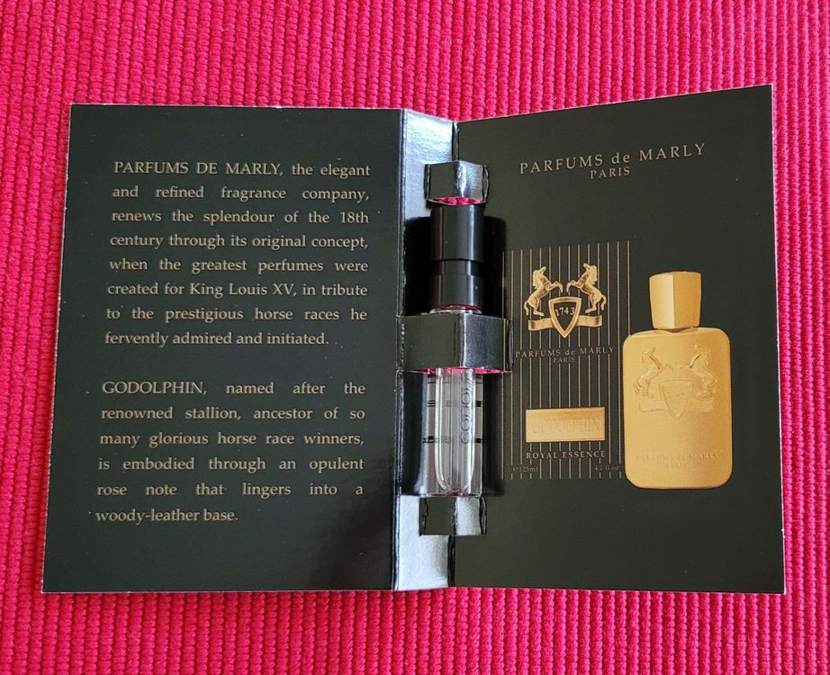Parfums de Marly Godolphin Muster Probe Eau de Parfum 1,5ml Kaufen auf Ricardo